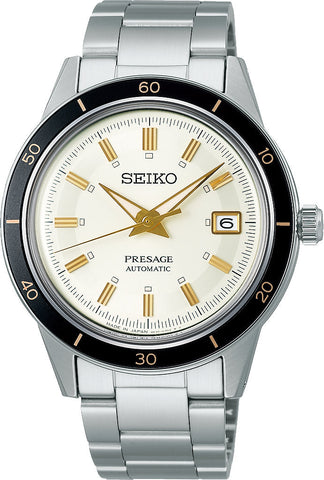 Seiko Presage Watch 60s Style SRPG03J1