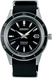 Seiko Presage Watch 60s Style SRPG09J1