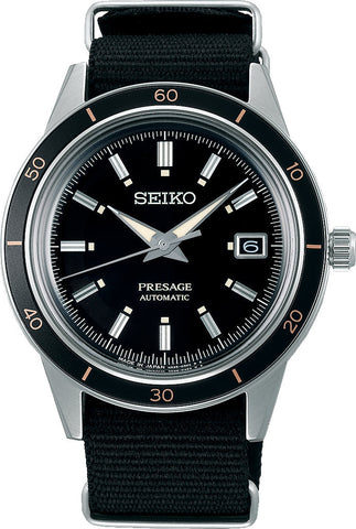 Seiko Presage Watch 60s Style SRPG09J1