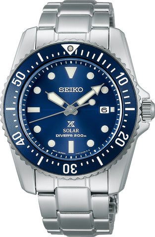 Seiko Watch Prospex Compact Solar Scuba Diver SNE585P1