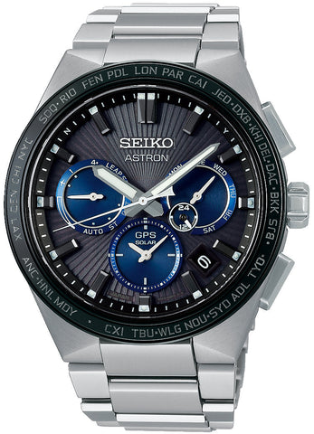 Seiko Astron Watch Sunray Dark Night GPS Solar SSH119J1