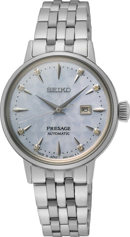 Seiko Presage Watch Cocktail Time Skydiving Diamond Twist SRE007J1