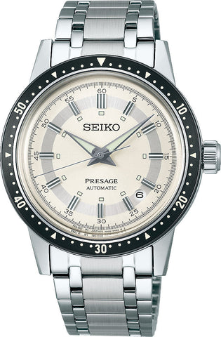Seiko Presage Watch Style 60s Crown Chronograph 6th Decade 60th Anniversary Limited Edition SRPK61J1