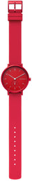 Skagen Watch Aaren Kulor Red Silicone Unisex
