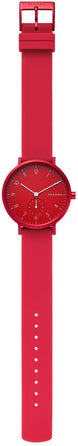 Skagen Watch Aaren Kulor Red Silicone Unisex