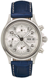 Sinn Watch 356 Sa Pilot III Aligator Leather Blue
