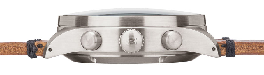 Sinn 3006 Hunting Vintage Cowhide Brown Watch