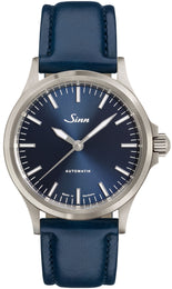 Sinn Watch 556 I B Blue Cowhide Strap 556.0104 Blue Cowhide Strap