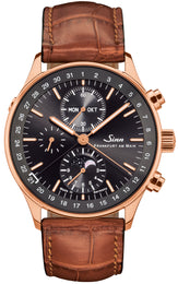 Sinn Watch Frankfurt Financial District 6012 Rose Gold Anniversary Limited Edition 6012.021 Alligator Tan