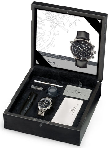 Sinn 6012 Frankfurt Financial District Leather Black Watch