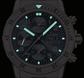 Sinn 206 Arktis II Rubber Blue Watch