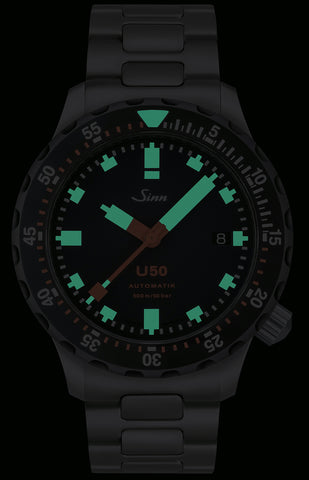 Sinn U50 SDR Silicone Red Watch