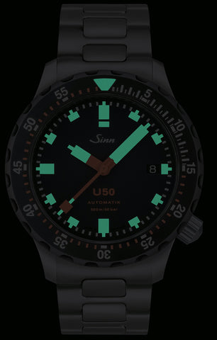 Sinn U50 SDR Silicone White Watch