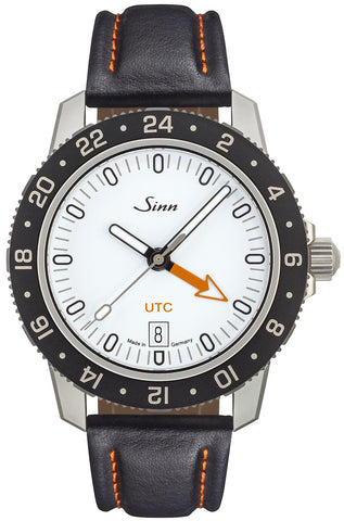 Sinn Watch 105 St Sa W UTC Leather 105.021 COWHIDE ORANGE STITCH