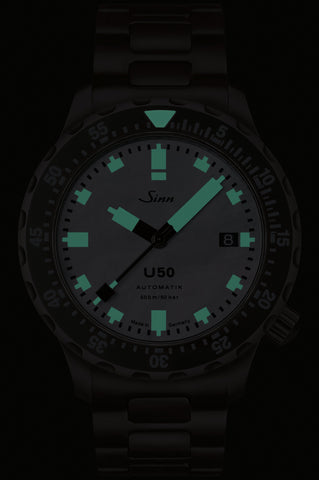Sinn Watch U50 S Mother of Pearl S Silicone Black Limited Edition