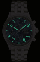 Sinn 358 Sa Pilot B E Vintage Leather Dark Brown Watch