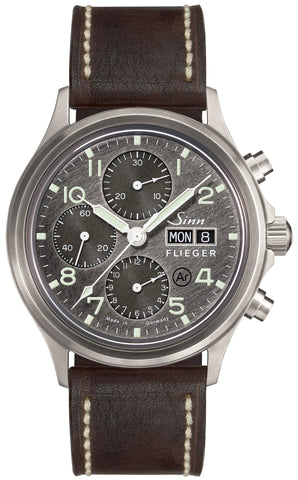 Sinn Watch 358 Sa Pilot DS Vintage Leather Dark Brown 358.065 Vintage Leather Dark Brown