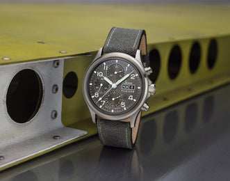 Sinn 358 Sa Pilot DS Canvas Grey Watch