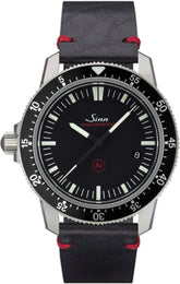 Sinn Watch EZM 3F Vintage Black With Red Seam 703.010 Vintage Black With Red Seam