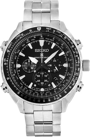 Seiko Watch Prospex Radio Sync Solar Mens SSG001P1
