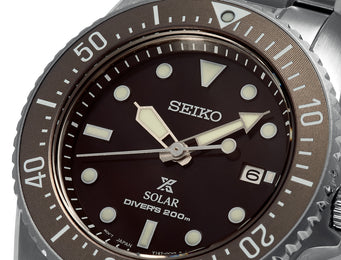 Seiko Watch Prospex Compact Solar Scuba Diver