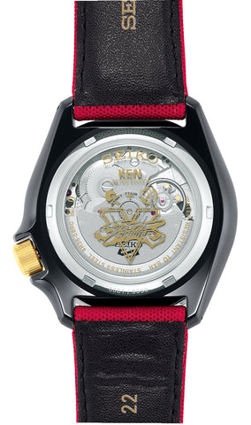 Seiko Watch 5 Sport Street Fighter Ken Limited Edition D