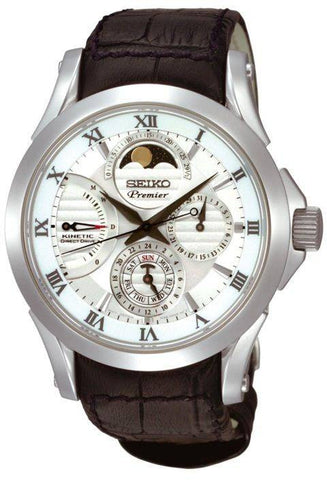 Seiko Premier Kinetic Direct Drive Moon SRX003P1 Watch | Watches
