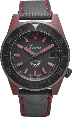 Squale Watch T-183 Red T183R