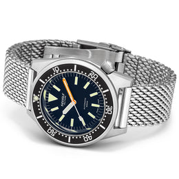 Squale Watch 1521 Militaire Steel Blasted Mesh