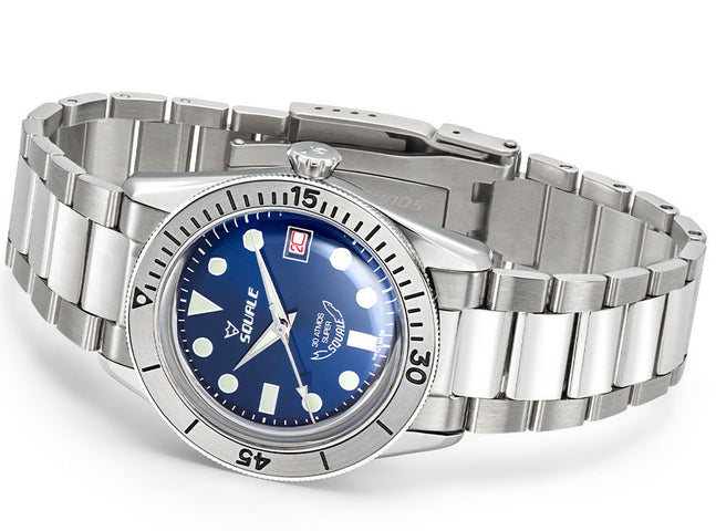 Squale Watch Sub-39 Super Blue Bracelet