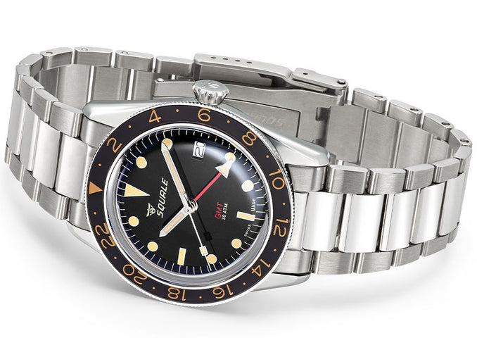 Squale Watch Sub-39 GMT Vintage Bracelet