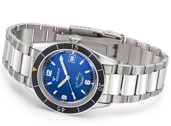 Squale SUB-39 Blue Bracelet Watch