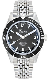 Squale Watch Supersquale Black Bracelet SUPERMBKBK.AC
