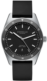 Sternglas Watch Marus Automatic Black Rubber S02-MA03-KA01