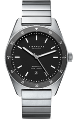  Sternglas Watch Marus Automatic Black Steel S02-MA03-ME03