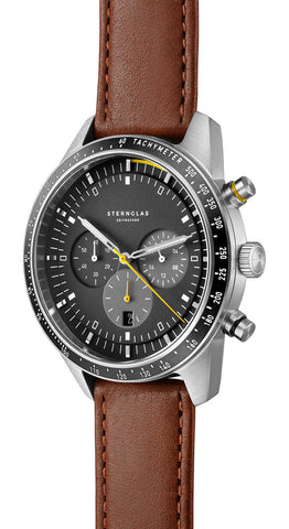 Sternglas Watch Tachymeter Quartz Leather