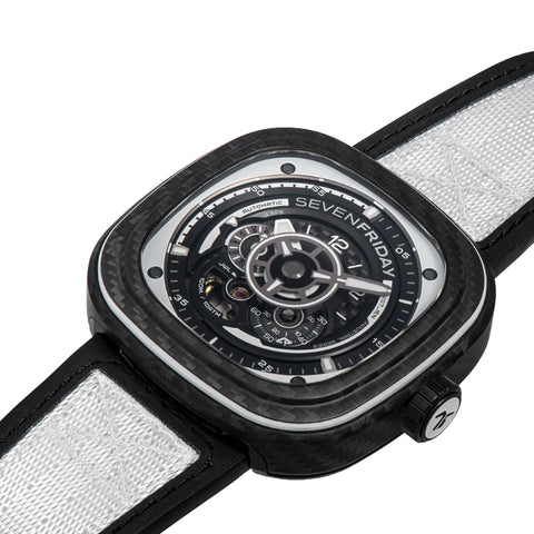 SevenFriday Watch P3C/07 White Carbon