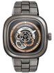 SevenFriday Watch P2C/01/M Gunmetal PVD Bracelet P2C/01M