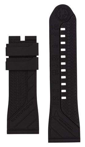 SevenFriday Strap Silicone Black