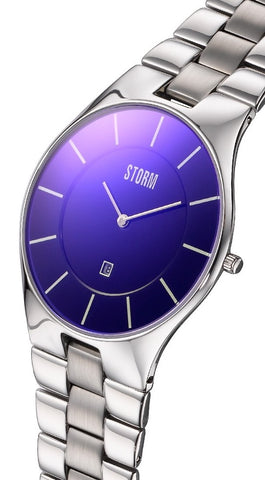Storm Slim X XL Lazer Blue Mens Watch
