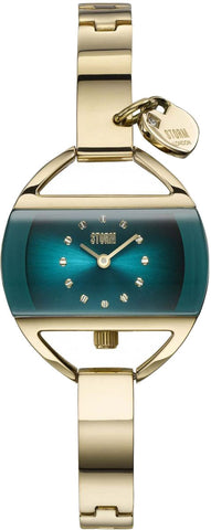 Storm Watch Temptress Charm Gold Teal 47013/GD/T.