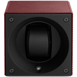 Swiss KubiK Watch Winder Single Bordeaux Leather