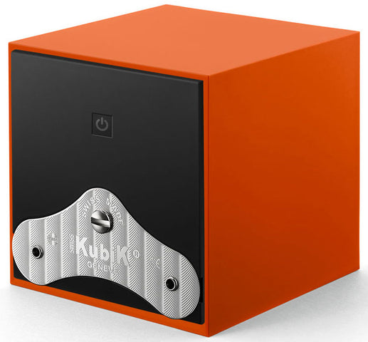 Swiss Kubik Watch Winder Single Startbox Orange