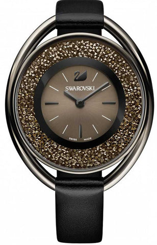 Swarovski Watch Crystalline Oval Black Tone 5158517