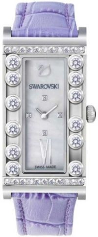 Swarovski Watch Lovely Crystals Square Lilac 5096684