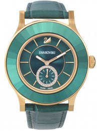 Swarovski Watch Octea Classica Emerald Rose Gold Tone 5123124