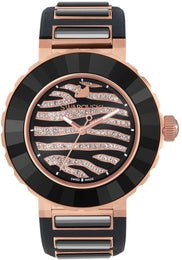 Swarovski Watch Octea Sport Zebra Rose Gold Tone 5080197