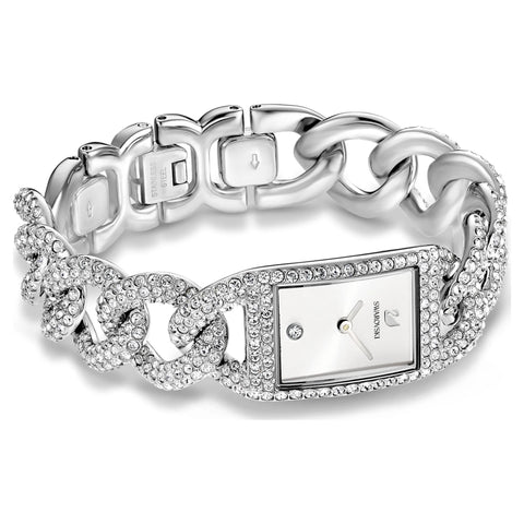 Swarovski Cocktail Full Pave Bracelet Watch