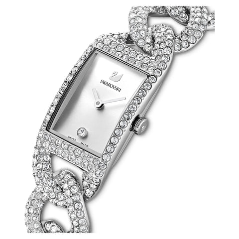 Swarovski Cocktail Full Pave Bracelet Watch