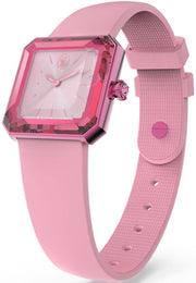 Swarovski Silicone Pink Watch